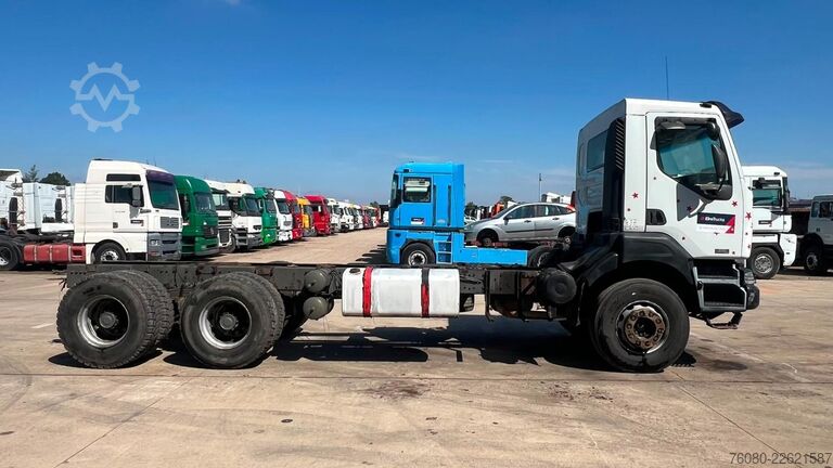 Fahrgestell mit Fahrerhaus Renault Kerax 370 (BOITE MANUELLE / TRES PROPRE / LAMES...