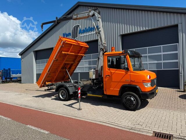 3-Seiten-Kipper Mercedes-Benz Vario 816 Kraan / 3-zijdige Kipper, EURO 5