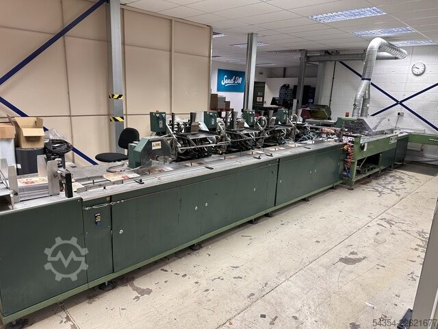 Magazine Sorting and Polywrapping Line Norpak 