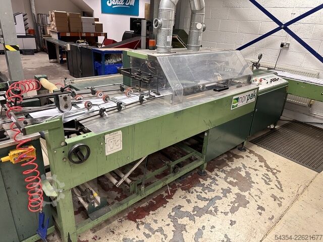 Magazine Sorting and Polywrapping Line Norpak 