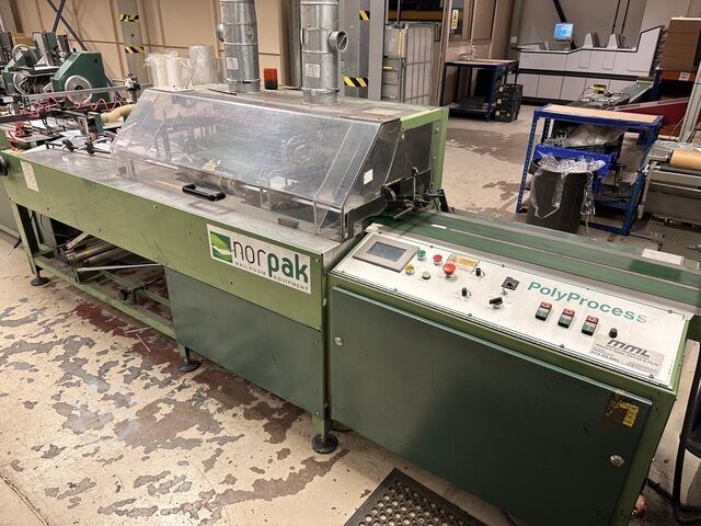 Magazine Sorting and Polywrapping Line Norpak 