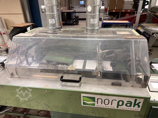 Magazine Sorting and Polywrapping Line Norpak 