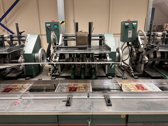 Magazine Sorting and Polywrapping Line Norpak 