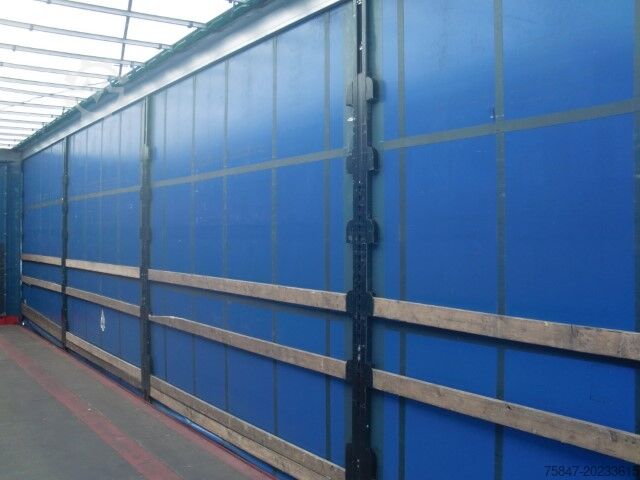 Auflieger mit Pritsche & Plane Krone SDP 27 Mega Liftachse Hubdach