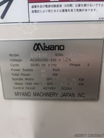CNC lathe Miyano BND-51SY