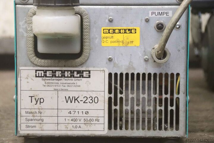 WIG Schweissgerät 240 A Merkle TIG 240 DC WK 230