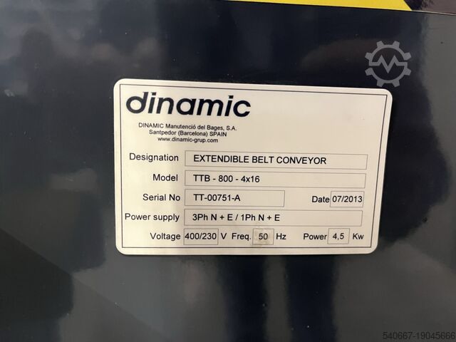 Förderband DINAMIC TTB-800-4x16