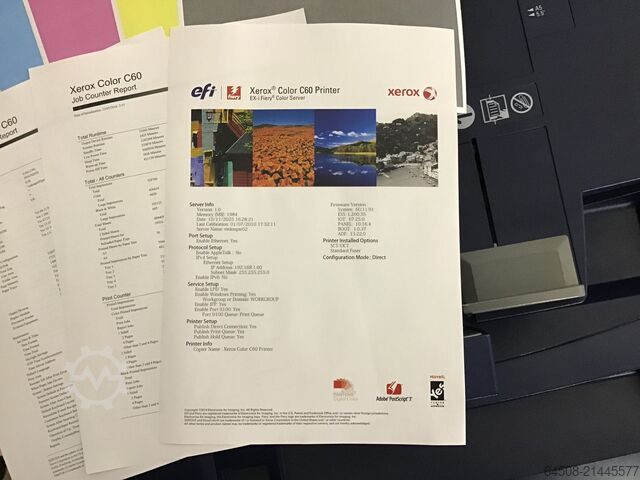 XEROX C60 mit interner FIERY EX-i C60/70 XEROX XEROX Digital Color Press C60