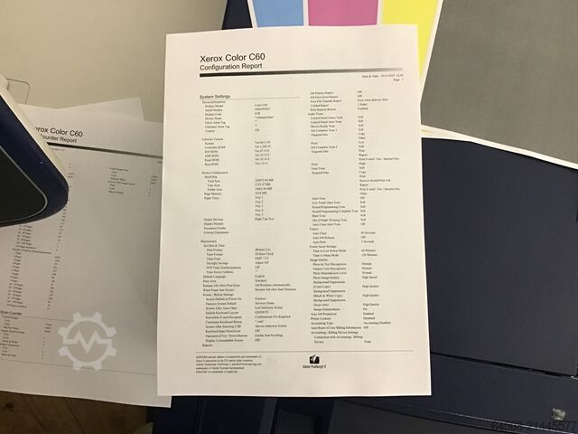XEROX C60 mit interner FIERY EX-i C60/70 XEROX XEROX Digital Color Press C60