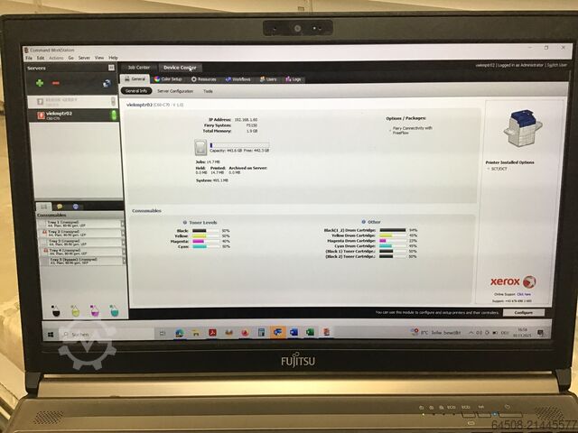 XEROX C60 mit interner FIERY EX-i C60/70 XEROX XEROX Digital Color Press C60