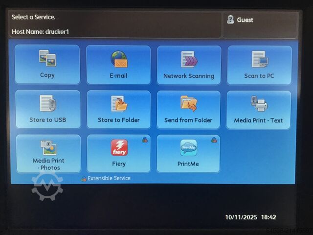 XEROX C60 mit interner FIERY EX-i C60/70 XEROX XEROX Digital Color Press C60