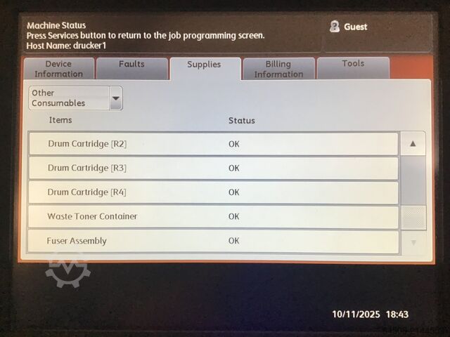 XEROX C60 mit interner FIERY EX-i C60/70 XEROX XEROX Digital Color Press C60