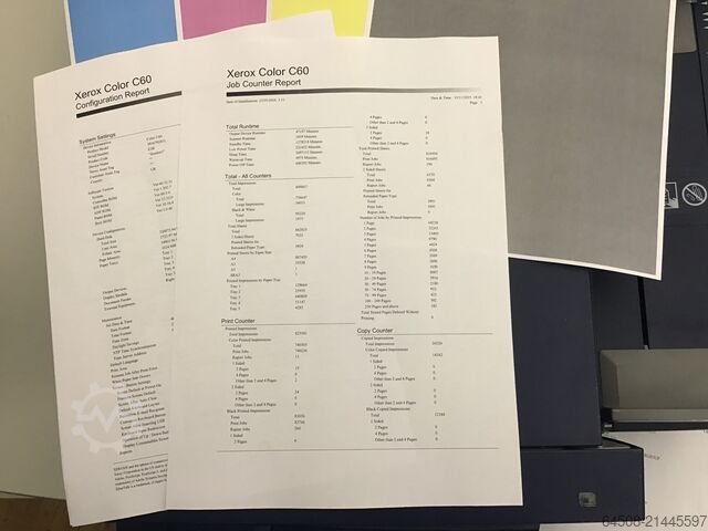 XEROX C60 mit interner FIERY EX-i C60/70 XEROX XEROX Digital Color Press C60