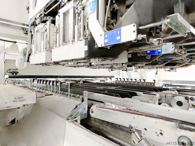 Automatic CNC Drilling LINE + Splitting MORBIDELLI + MAHROS + CELASCHI (SCM) PowerFlex + Brush + SPL