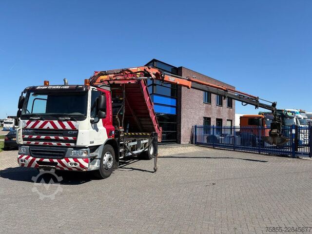 Kipper mit Kran DAF CF75.310 Tipper / Crane / Manual / Euro 5 / 100...