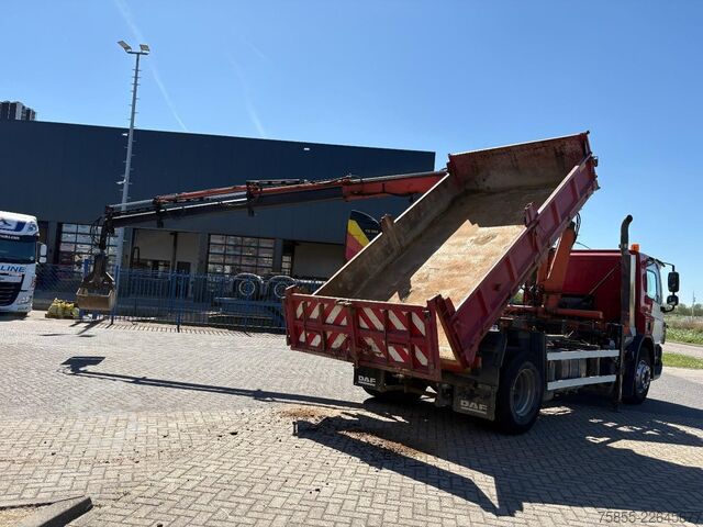Kipper mit Kran DAF CF75.310 Tipper / Crane / Manual / Euro 5 / 100...