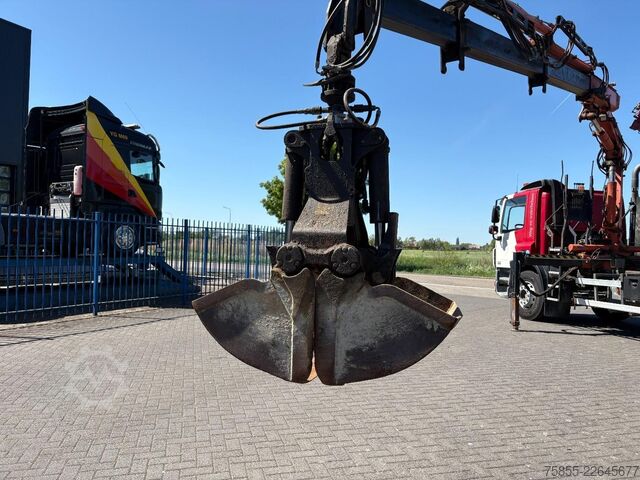 Kipper mit Kran DAF CF75.310 Tipper / Crane / Manual / Euro 5 / 100...