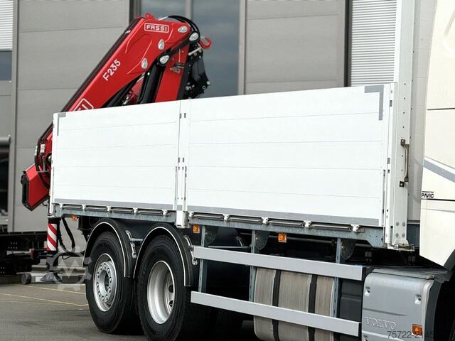 Loading platform Volvo FH 460 6x2-4 Baustoff-Pritsche m.Fassi  MIETE