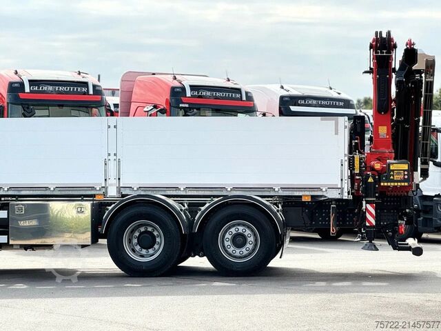 Loading platform Volvo FH 460 6x2-4 Baustoff-Pritsche m.Fassi  MIETE