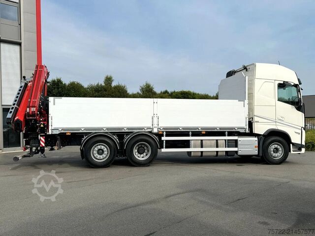 Loading platform Volvo FH 460 6x2-4 Baustoff-Pritsche m.Fassi  MIETE