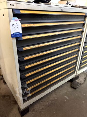 Workshop drawer cabinet with contents KIND Workshop drawer cabinet with contents
