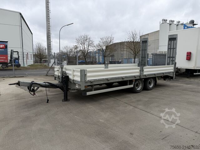 Tieflader Anhänger  tt  Tandemtieflader, hydr. Rampen, wenig Benutzt