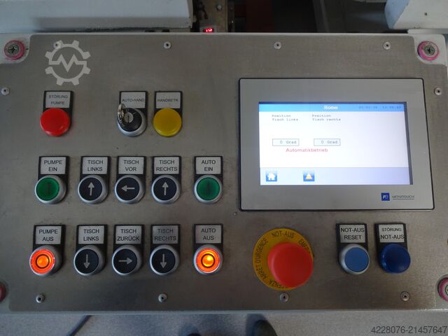 Lift table, turning table, rotary table, panels Globus Hebetechnik PW2000, Plattenwender, Wendevorrichtung