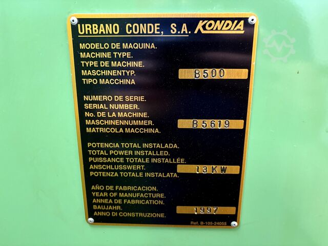 CNC Vertikalbearbeitungszentrum KONDIA B 500