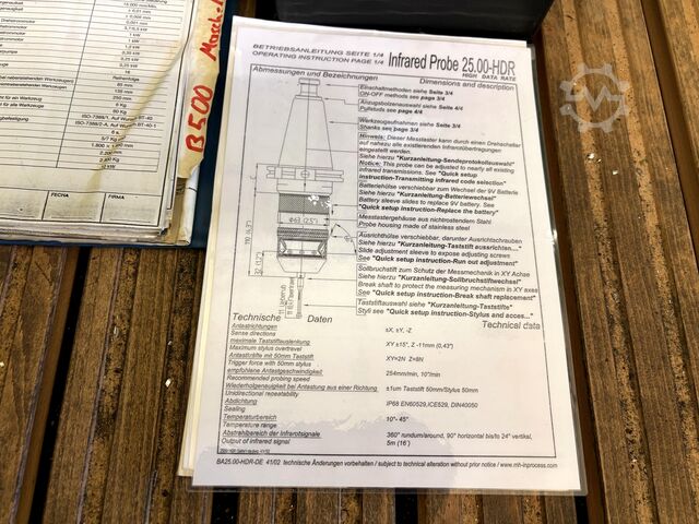 CNC Vertikalbearbeitungszentrum KONDIA B 500