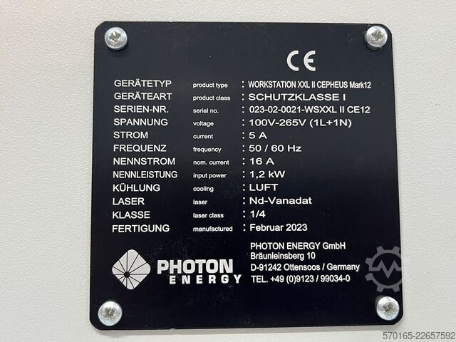 Laser Photon Energy Workstation XXL II Piko CEPHEUS 1012