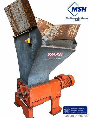 4-shaft shredder/granulator 15 kW WEIMA ZM 30