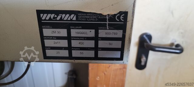 Doppelwellenzerkleinerer/BJ 2002 WEIMA ZM 30