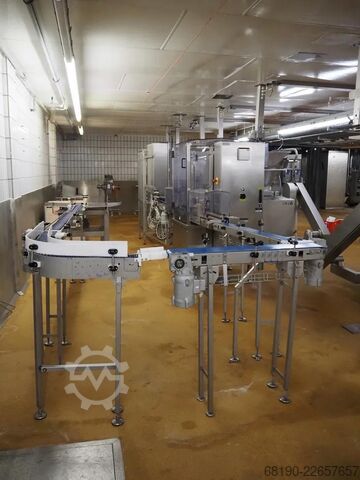 Can line (up to 2000 cans/hour) Handtmann / Stiller VF830+Verbufa+STA2000