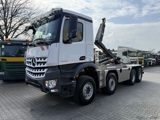 Tipper truck Mercedes-Benz Arocs 3243 K 8X4 Haken Hyva