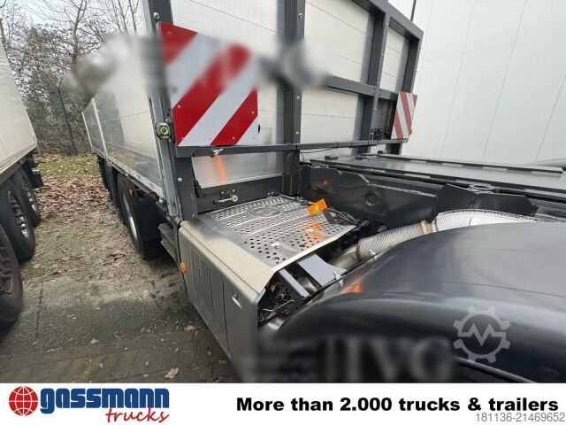 Flatbed truck Mercedes-Benz Arocs 3251 L 8x4/4, Retarder, BigSpace, Navi,