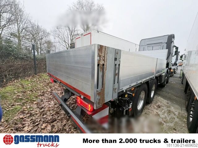 Flatbed truck Mercedes-Benz Arocs 3251 L 8x4/4, Retarder, BigSpace, Navi,