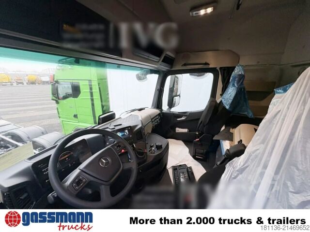 Flatbed truck Mercedes-Benz Arocs 3251 L 8x4/4, Retarder, BigSpace, Navi,