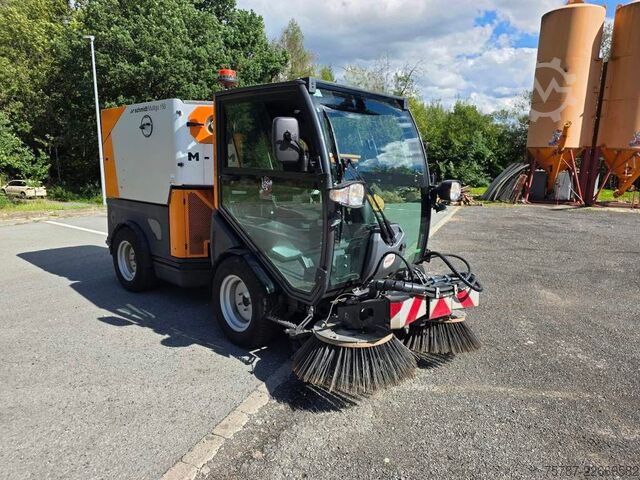 Kehrmaschine SCHMIDT Schmidt Aebi Flexigo150,Besen,Streuaufbau,Schild