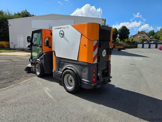 Kehrmaschine SCHMIDT Schmidt Aebi Flexigo150,Besen,Streuaufbau,Schild