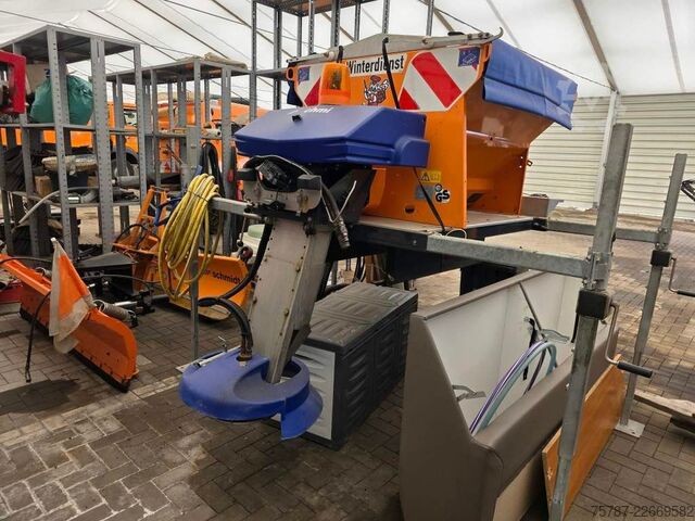 Kehrmaschine SCHMIDT Schmidt Aebi Flexigo150,Besen,Streuaufbau,Schild