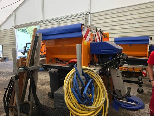 Kehrmaschine SCHMIDT Schmidt Aebi Flexigo150,Besen,Streuaufbau,Schild