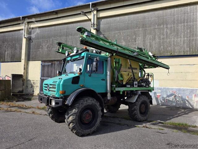 LKW-Fahrgestell UNIMOG U5000 4x4 Chassis, Standklima, 4374/45