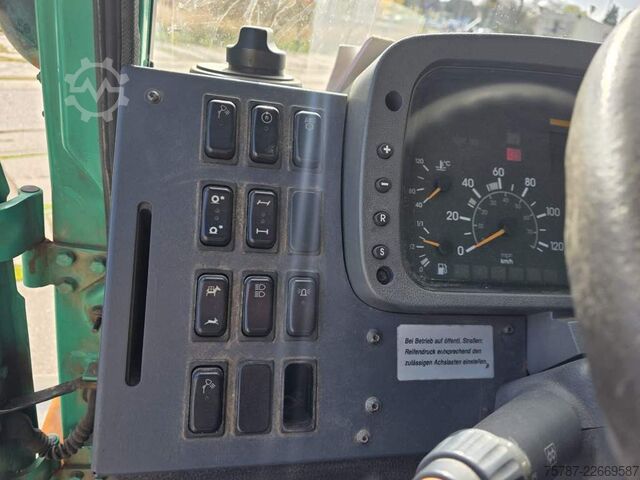 LKW-Fahrgestell UNIMOG U5000 4x4 Chassis, Standklima, 4374/45