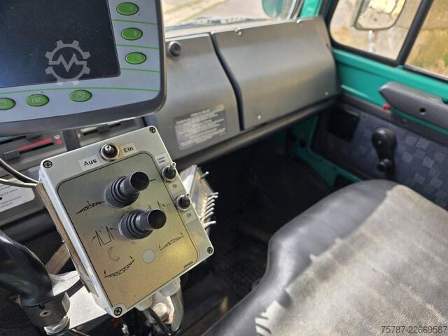 LKW-Fahrgestell UNIMOG U5000 4x4 Chassis, Standklima, 4374/45