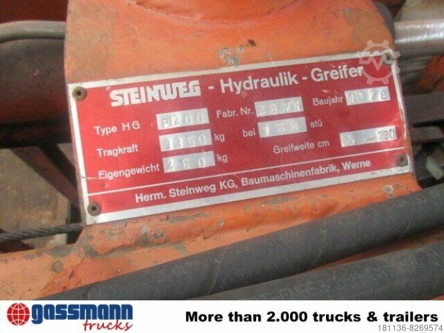 Truck mounted crane Steinweg STEINWEG P 1200