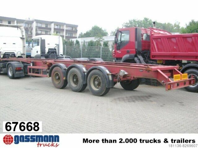 Swap body semitrailer  SAnh Container Chassis