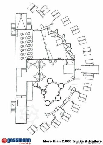 Box semitrailer Wille 2x WILLE SAK17 Kofferauflieger für mobile