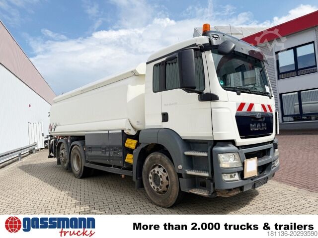 Tanker truck MAN TGS 26.400 6x2-4 BL, Liftachse, ADR, Esterer Tank