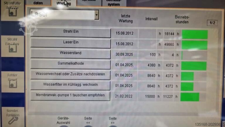 Laserschneidmaschine TRUMPF TruLaser 3030