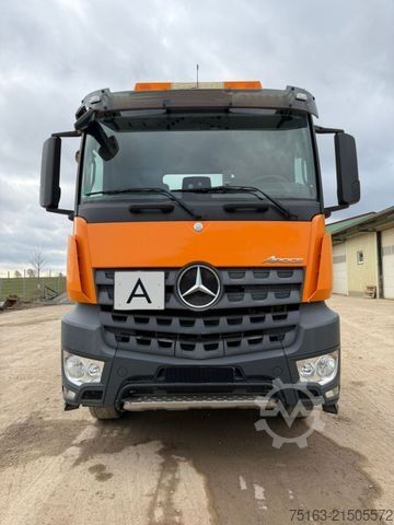 Roll-off tipper truck MERCEDES-BENZ Arocs 2651 6x6 HAD Abrollkipper Meiller RS21/55